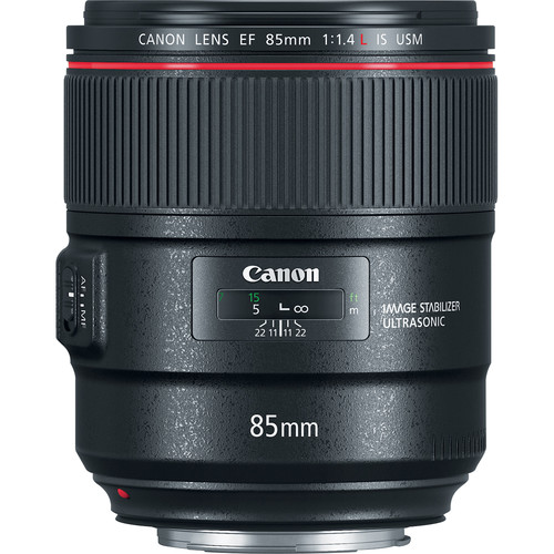 Canon lens 85mm f/1.4L IS USM