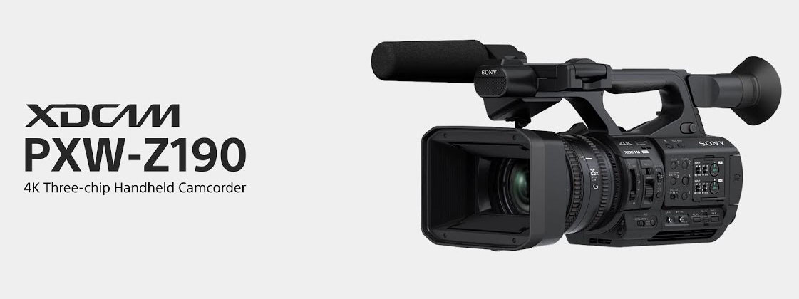 Máy quay chuyên dụng Sony PXW-Z190 4K