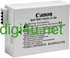 Pin Canon LP-E8 for Canon EOS 550D