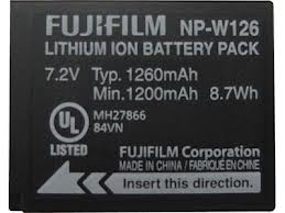 PIN Fujifilm NP-W126