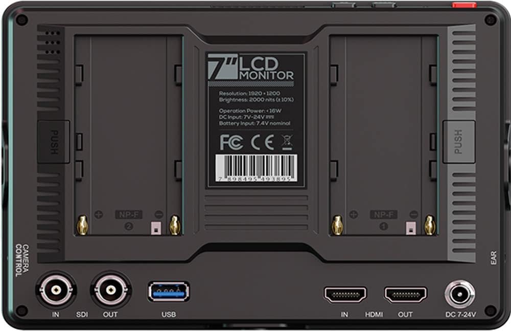 Màn hình Lilliput HT7S 7 inch 2000nits 3G-SDI - Màn hình điều khiển camera cảm ứng | Chính hãng