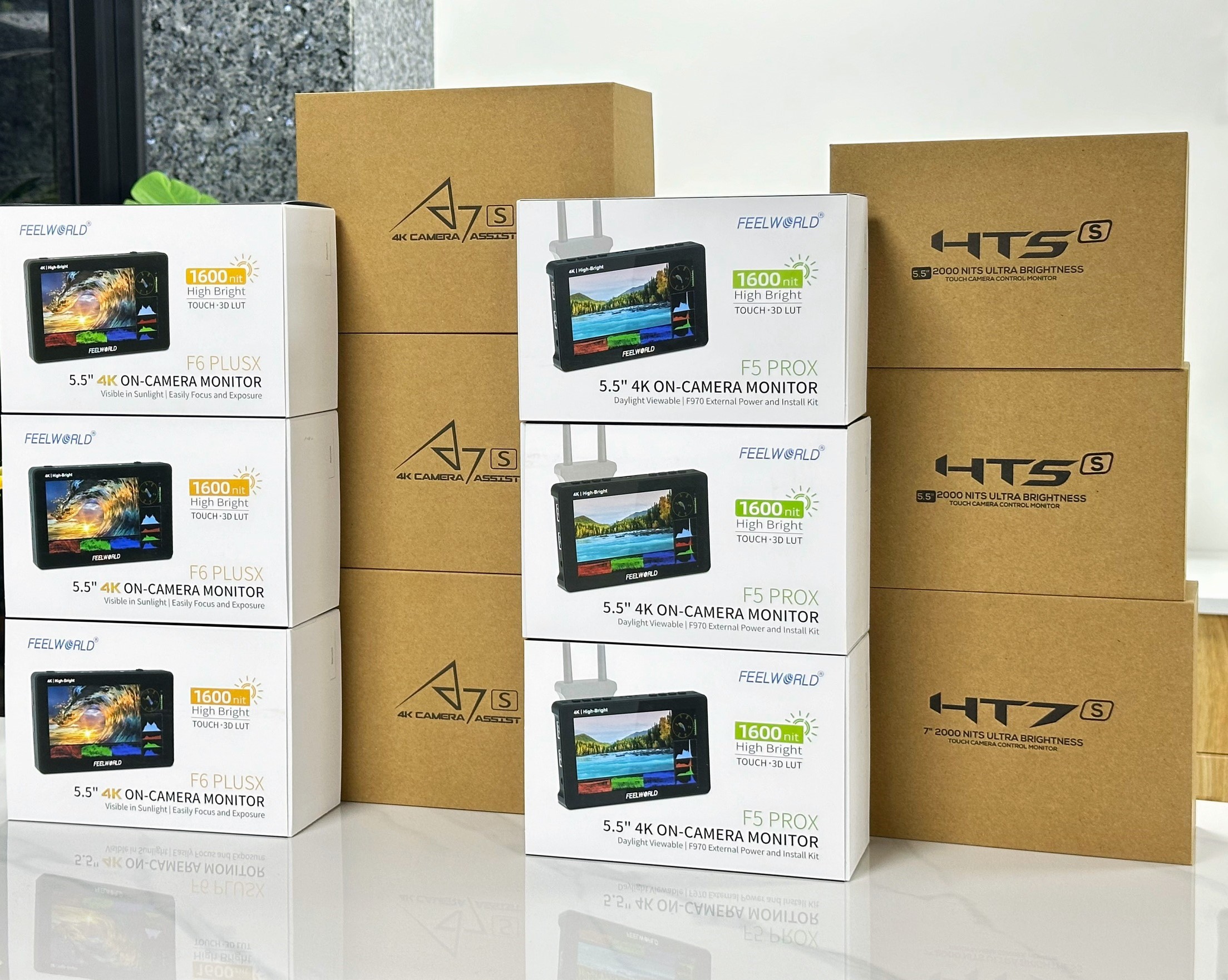 Màn hình Lilliput HT7S 7 inch 2000nits 3G-SDI - Màn hình điều khiển camera cảm ứng | Chính hãng