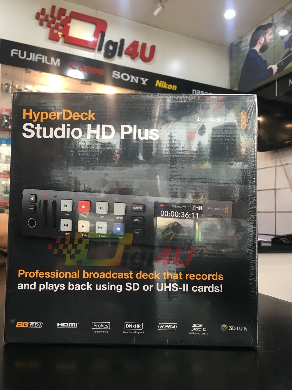 Bộ ghi HyperDeck Studio HD Plus