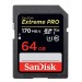 Thẻ nhớ SDXC SanDisk Extreme Pro U3 V30 64GB 170MB/s