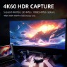 Bộ Card capture Unisheen UC2700H Streaming HDR-VRR 4K  | Chính hãng