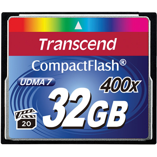 Transcend Premium CompactFlash 32Gb (UDMA - 400X)