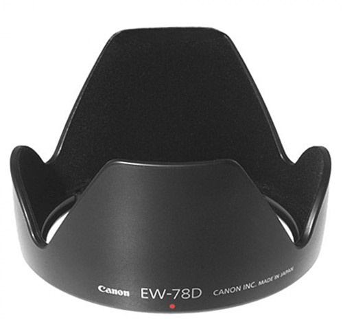 Lens hood For Canon EW-78D II / EW-78B II