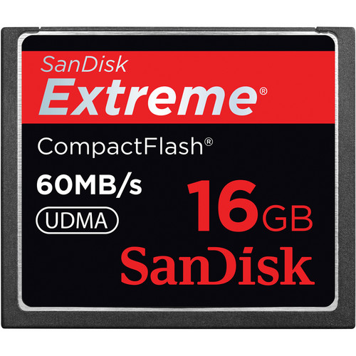 SanDisk CompactFlash Extreme 60MB/s 16GB