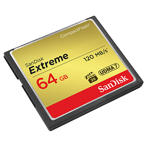 SanDisk CompactFlash Extreme64 Gb tốc độ 120MB/s - 800x chính hãng