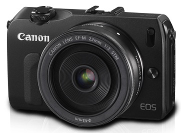 Canon EOS M ống kính EF-22mm STM + flash-1