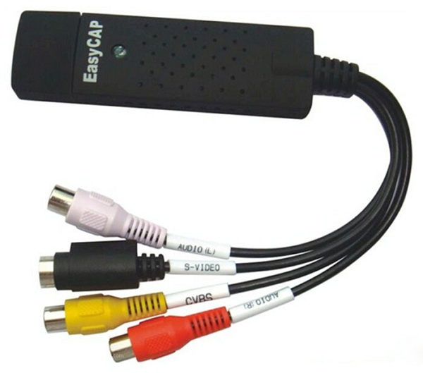 Dây cáp Easycap USB 2.0 Ghi chương trình TV-VCD-DVD-Camera