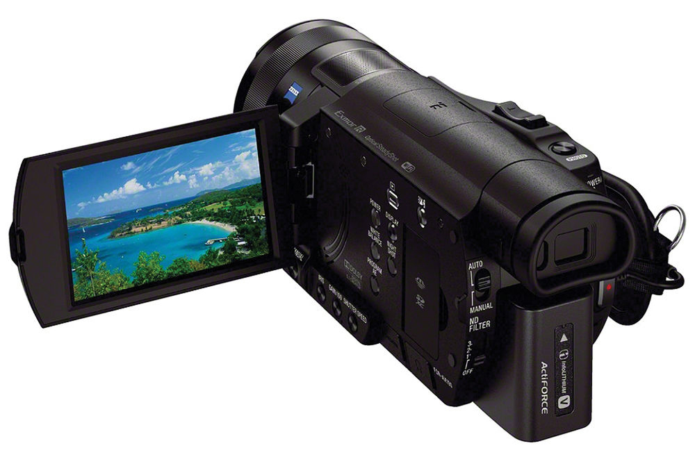 Máy quay Sony FDR-AX100E 4K giá tốt nhất
