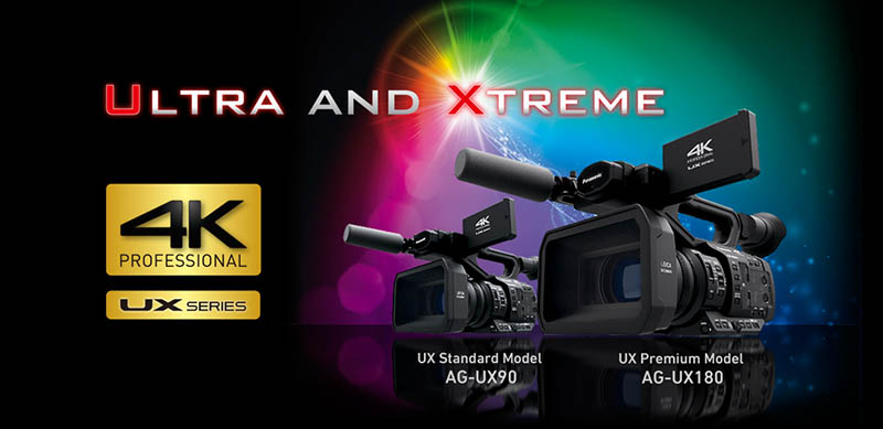 Máy quay chuyên nghiệp Panasonic AG-UX90 4K chính hãng
