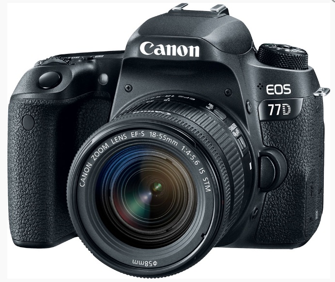 Canon EOS 77D lens 18-55mm STM-1