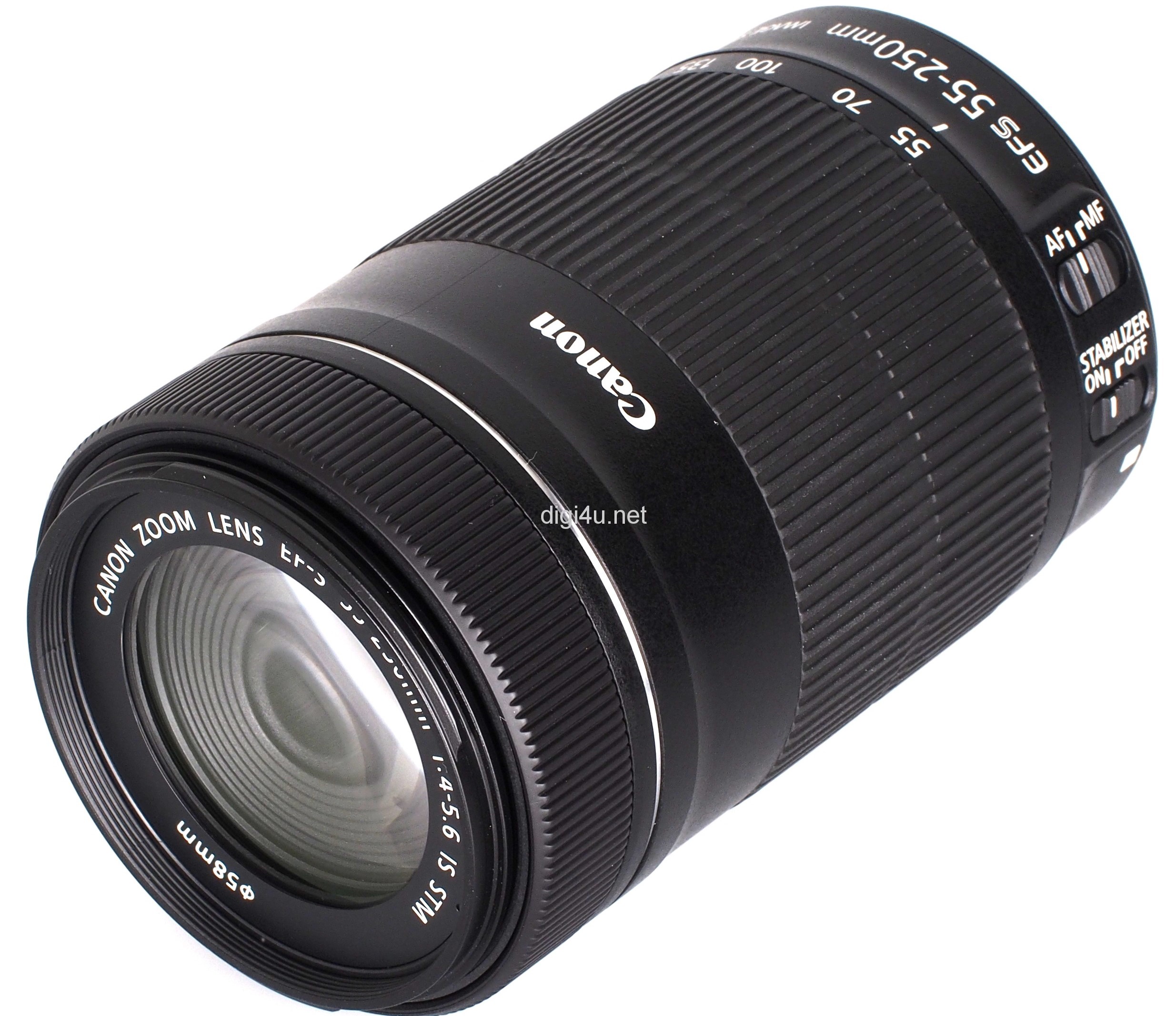 Canon EF-S 55-250mm F/4-5.6 IS STM (90%)