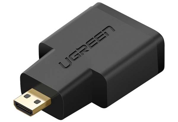 Đầu chuyển đổi Micro HDMI to HDMI chính hãng Ugreen 20106 chính hãng