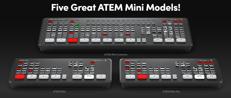 Bộ trộn hình ATEM Mini Extreme ISO