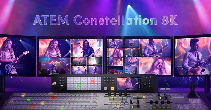 ATEM Constellation 8K là một Ultra HD live production switcher với nhiều tính năng mới