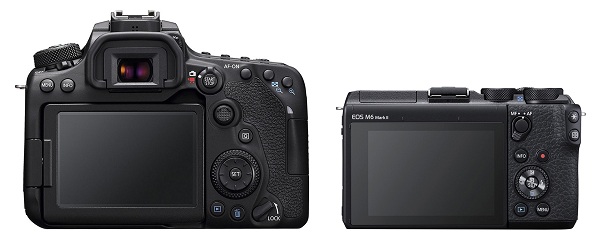 Màn hình cảm ứng Canon EOS 90D và EOS M6 Mark II