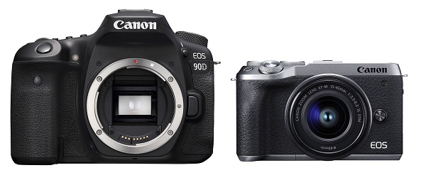 Canon EOS 90D và EOS M6 Mark II