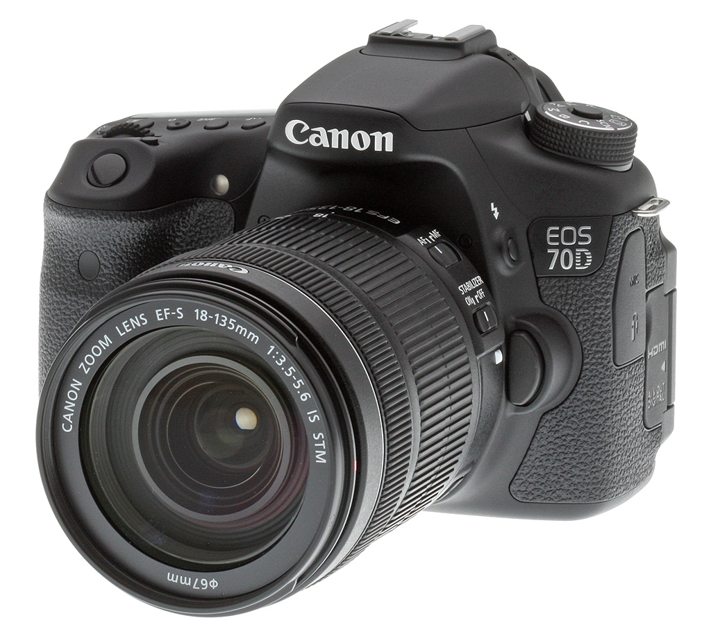 Máy ảnh Canon EOS 70D + Kit 18-55 IS STM