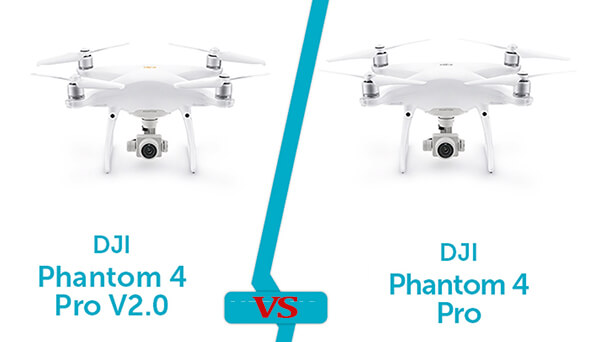Flycam Phantom 4 Pro có gì khác với Phantom 4 Pro V2.0