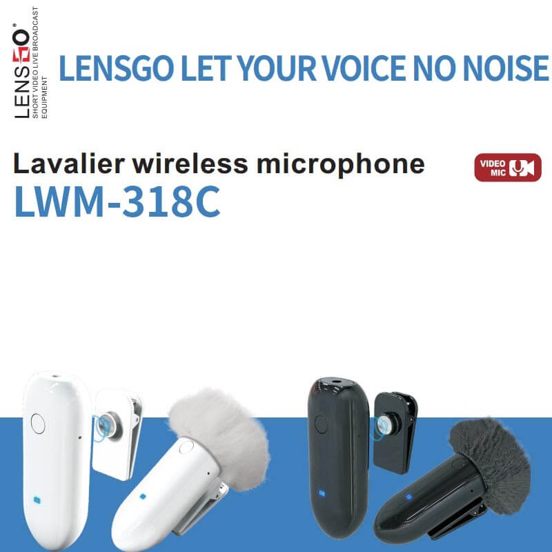 Micro không dây LensGo LWM-318C - sự lựa chọn hoàn hảo cho người dùng