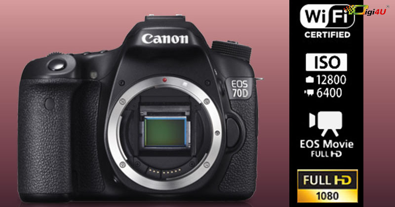 Canon EOS 70D Body - siêu phẩm máy ảnh DSLR yêu thích hiện nay