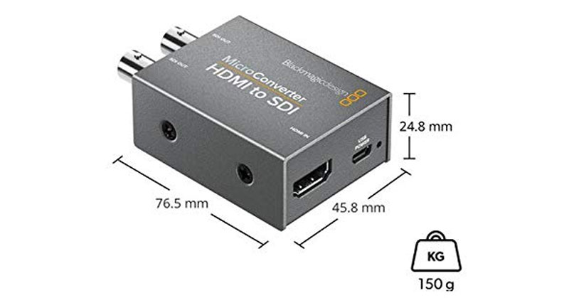 Bàn trộn video - Blackmagic Design Micro Converter HDMI to SDI chất lượng