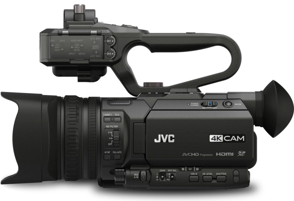 máy quay JVC 4K GY-HM170U tin tức