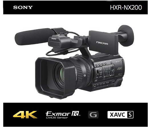 máy quay Sony HXR-NX200