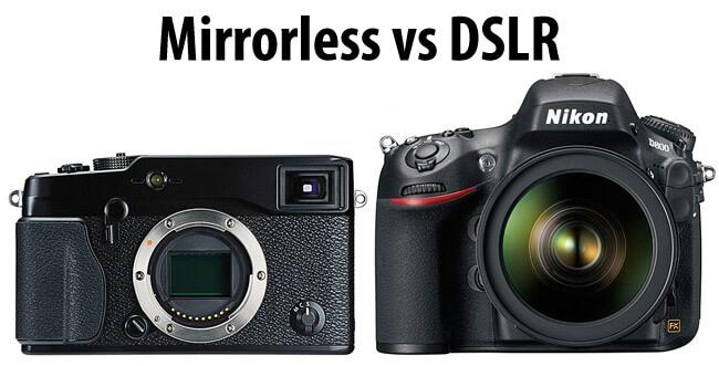 Nên mua máy ảnh DSLR hay Mirrorless hơn