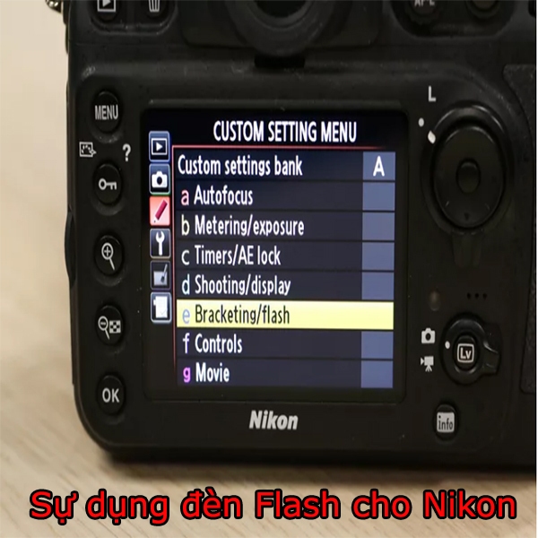 Cách sử dụng hệ thống đèn flash không dây cho dòng Nikon