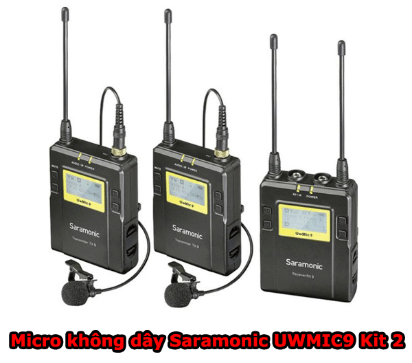 Saramonic UWMIC9 Kit2 - Micro không dây thế hệ mới