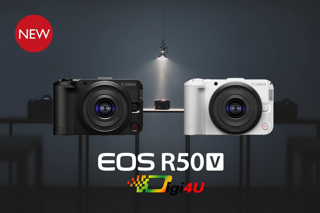 Giới thiệu sản phẩm  Canon EOS R50 V mới ra mắt 4-2025