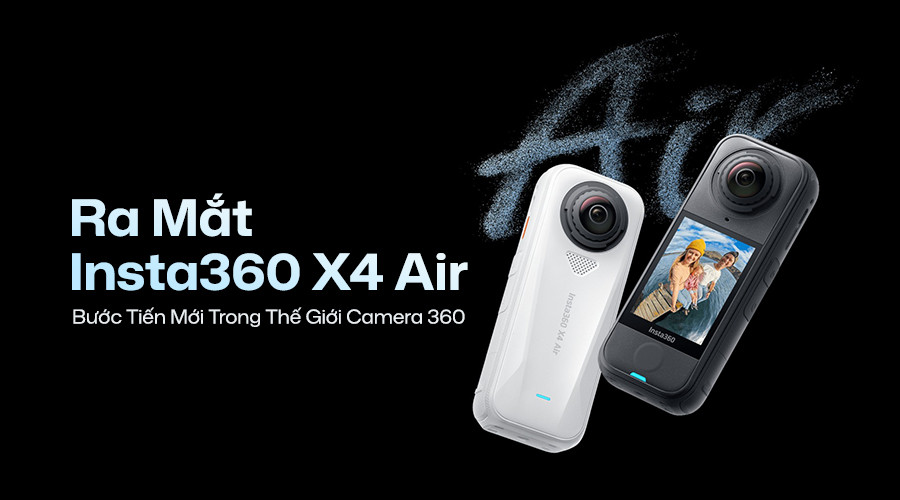 Insta360 X4 Air ra mắt ngày 28/10/2025.