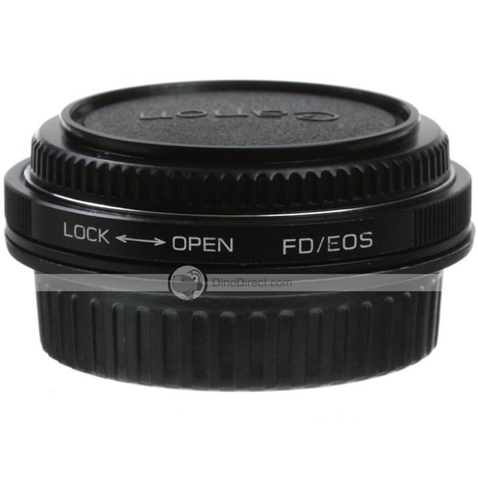 Confirm FD Lens to Canon EOS EF Mount Adapter Ring with Glass