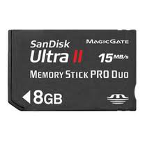 Thẻ nhớ tốc độ cao MS Pro Duo Sandisk 8Gb