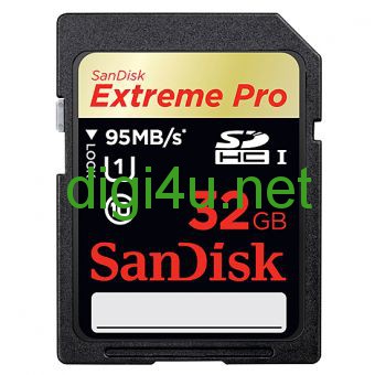 SanDisk Extreme Pro SDHC 32GB / 633x / 95Mb/s