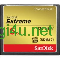 SanDisk Extreme® CompactFlash 800X 16GB