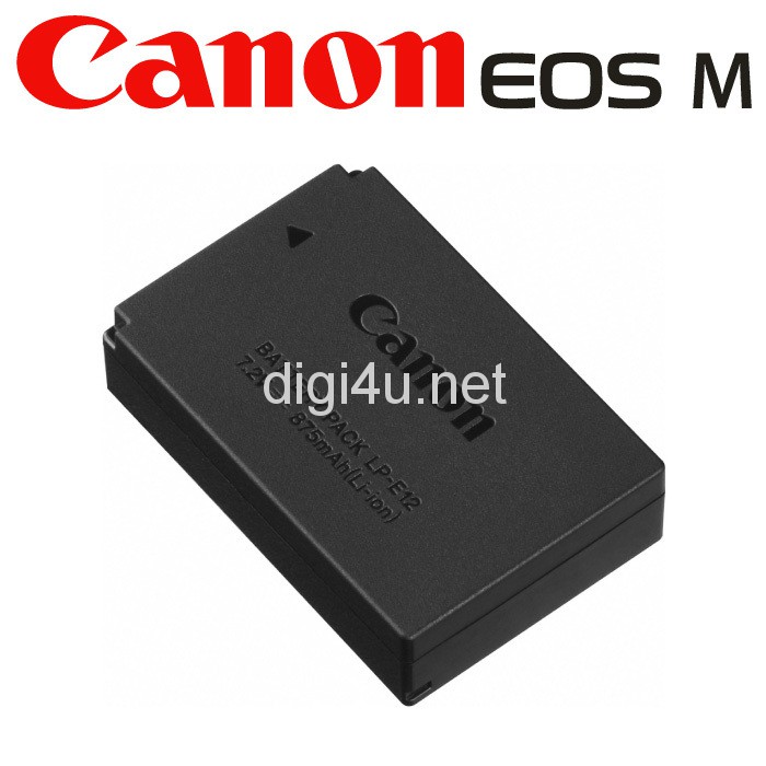 Pin Canon LP-E12 For Canon EOS M