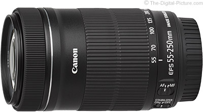 Canon EF-S 55-250mm F/4-5.6 IS STM