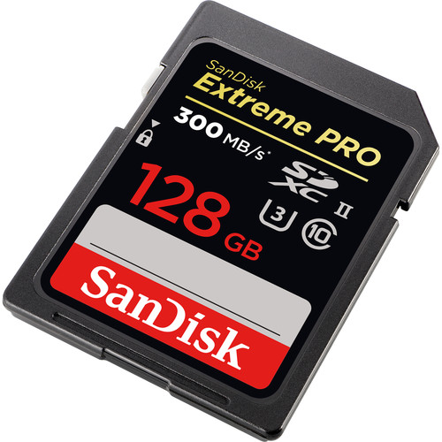 SanDisk 128GB Extreme PRO UHS-II SDXC