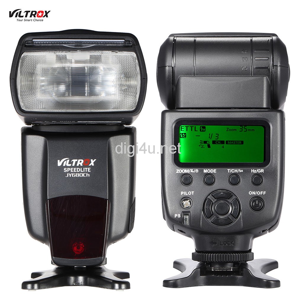 Đèn flash Viltrox Master ETTL JY680CH HSS GN58 for Canon giá rẻ nhất hiện nay