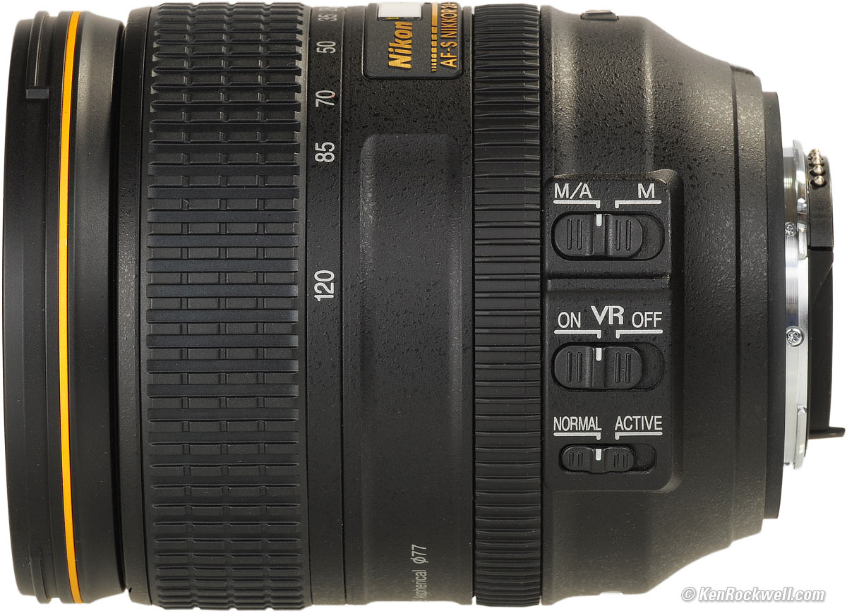 Nikon AF-S 24-120mm F/4G ED VR Nano2