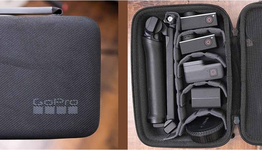 Amazon.com : HSU Carrying Case for GoPro Hero 12/11/10/9/8/7/6/5 Black and  Accessories, Protective Security Bag, Storage Solution for  Adventurers-Upgraded Interior Foam : Electronics