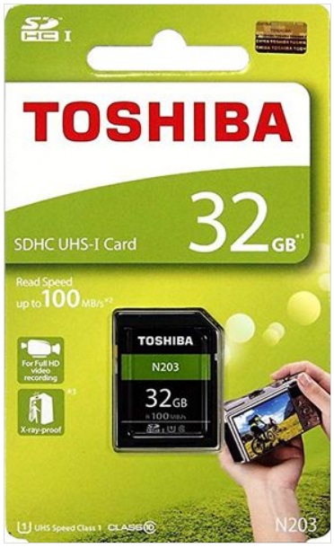 Thẻ nhớ TOSHIBA SD SDHC 32Gb 100Mb/s