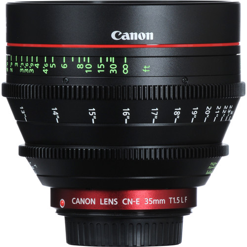 Lens Canon CN-E35mm T1.5 L F (EF) h4