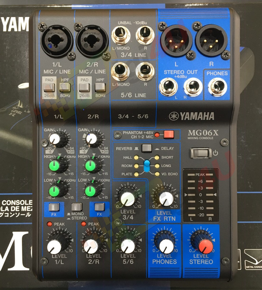 Mixer Yamaha MG06X | Chính hãng 