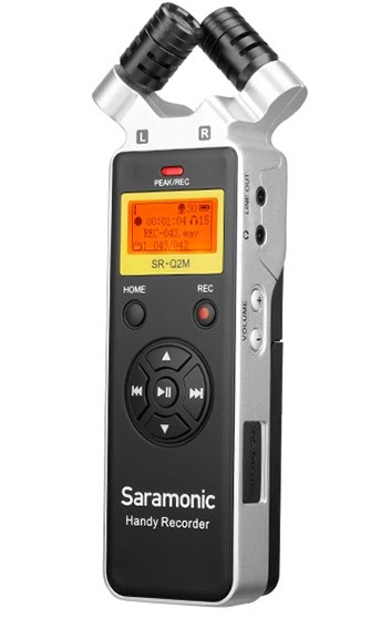 Máy ghi âm chuyên dụng Saramonic SR-Q2M